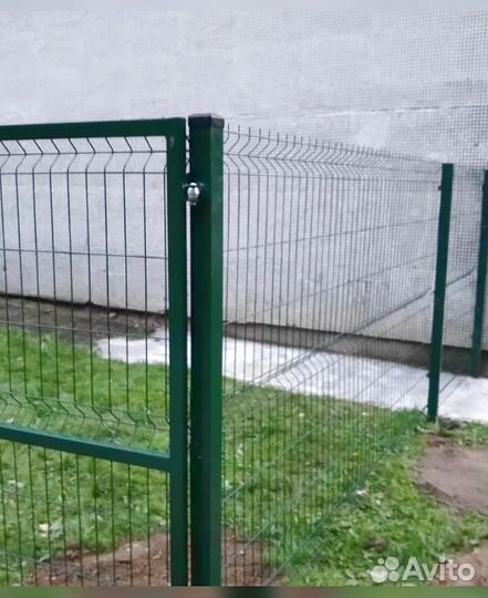 Сетка для забора 3d