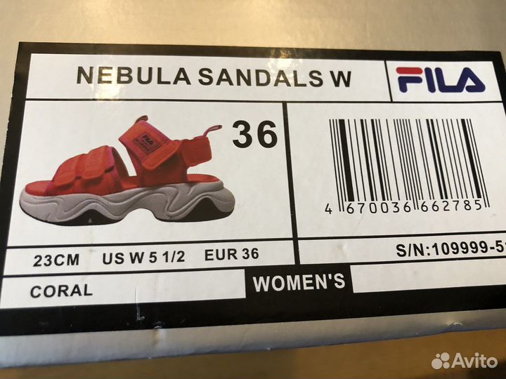 Сандалии fila