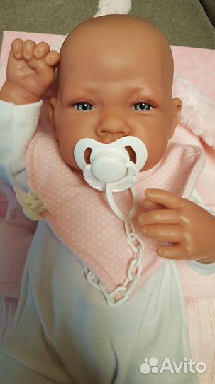 Кукла младенец Сильвия 42 см Munecas Antonio Juan