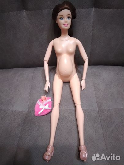 Кукла Барби беременная с малышом и аксессуарами