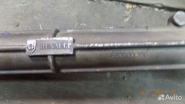 Рулевая рейка рено логан без гур