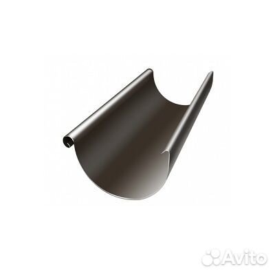 Желоб круглый L3 м Grand Line 150 мм RR 32 - т.коричневый