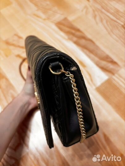 Сумка love moschino черная