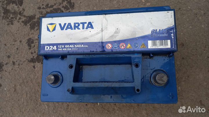 Аккумулятор varta 60