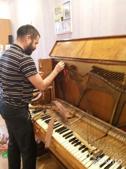 Настройка пианино и роялей. Ремонт