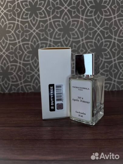Thomas kosmala № 4 Après L'amour Тестер Duty Free