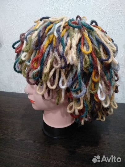 Шапка женская вязаная
