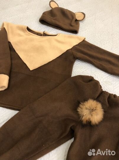 Костюм медведя и мышонка