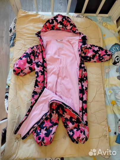 Комбинезон демисезонный 86 92 для девочки