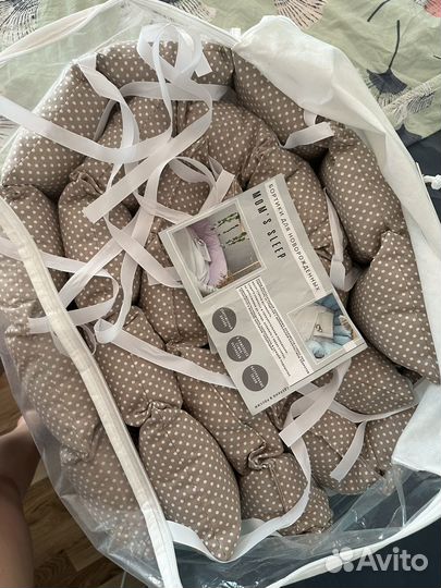 Бортики на кроватку