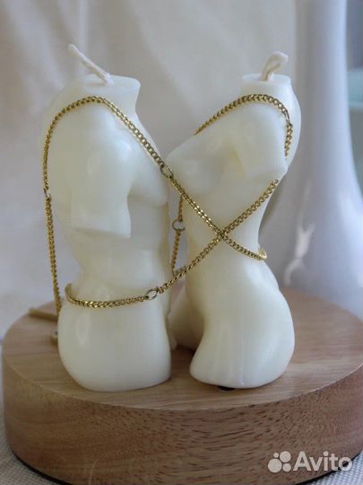 Свеча «Мужской торс» и «Женский торс»