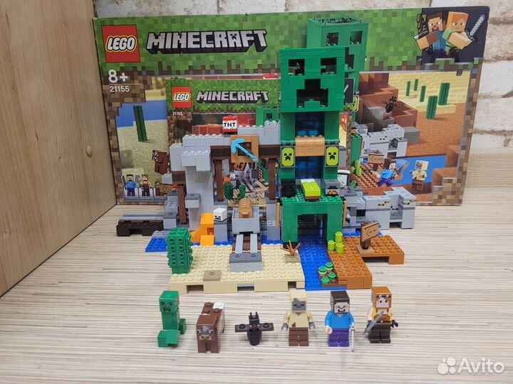 Lego minecraft шахта крипер оригинал