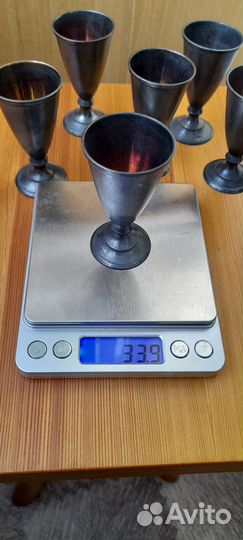 Рюмки, ложки серебряные СССР
