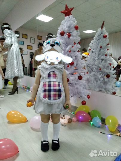 Новогодний карнавальный костюм для девочки, 98 р