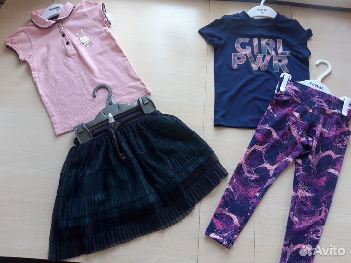 Вещи пакетом на девочку р.92,98