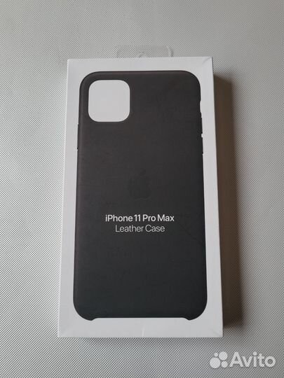 Чехол Leather Case на iPhone 11 Pro Max оригинал