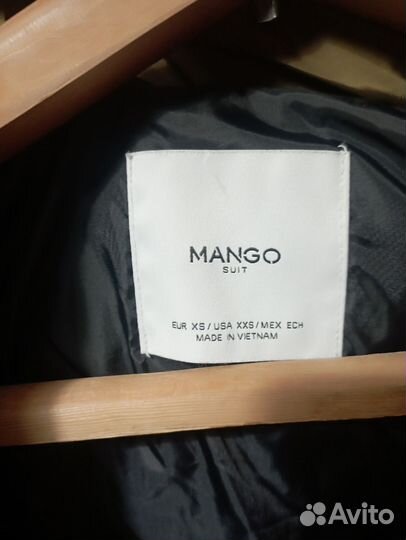 Пуховик Mango xs