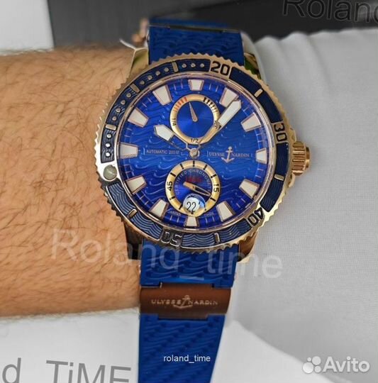 Стильные мужские наручные часы Ulysse Nardin