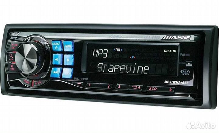 Магнитола alpine 9883r