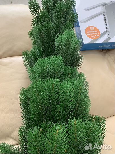 Елка новогодняя искусственная литая 220 см