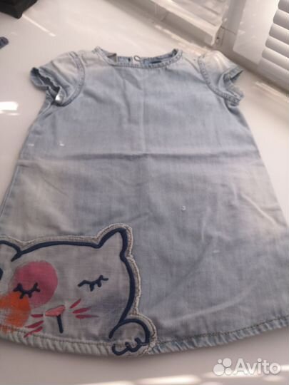 Джинсовые вещи для девочки