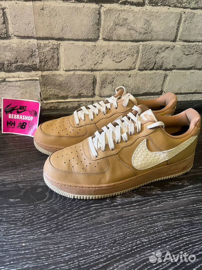 Кроссовки Nike Air Force 1 оригинал Elemental Gold