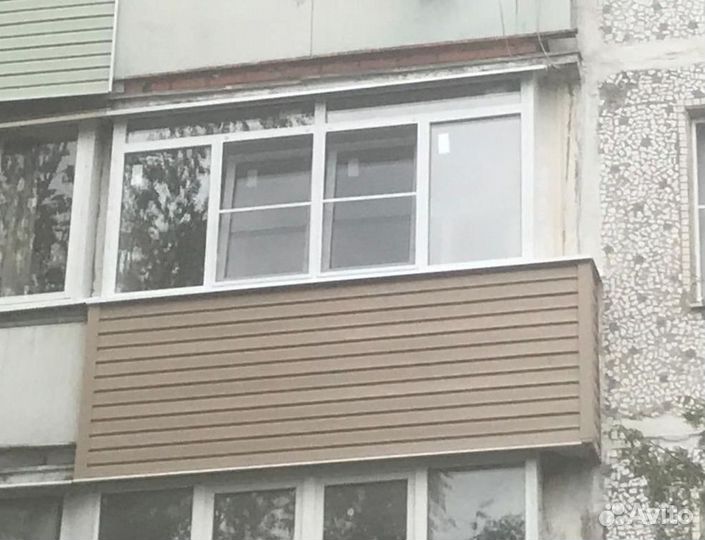 Пластиковые Балконы с ламинацией