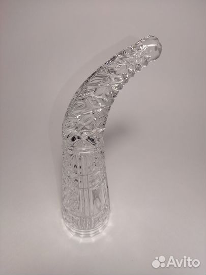 Хрустальный рог кубок бокал СССР