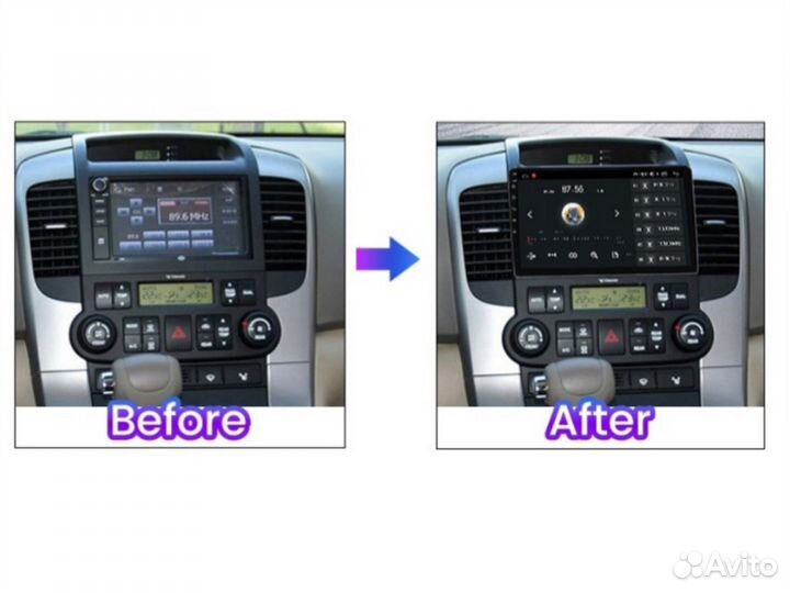 Магнитола Android KIA Carnival VQ (2006-2014)