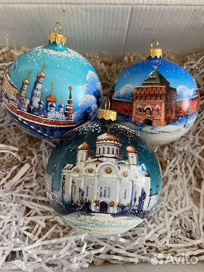 Елочные игрушки фабрики Ариель