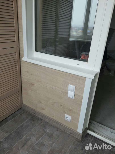 Внутренняя отделка балкона