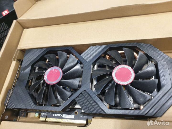 Видеокарта Radeon RX580 GTS XFX 8gb новая