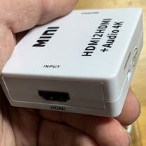 Hdmi + аудио конвертер