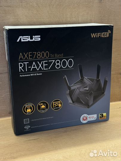 Wi-Fi роутер asus RT-AXE7800