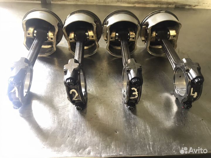 Поршень+шатун QR20 Nissan X-Trail Primera Teana