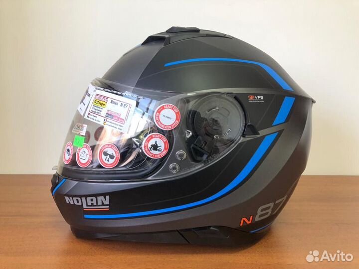 Мотошлем Nolan N87 Savoir Faire N-Com Fade XXL