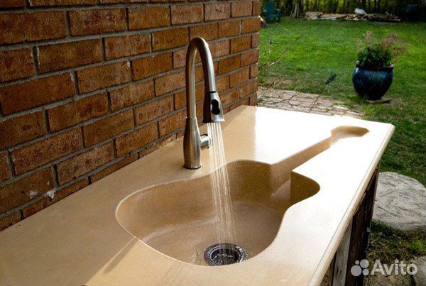 Раковины и мойки, интегрированные в столешницы