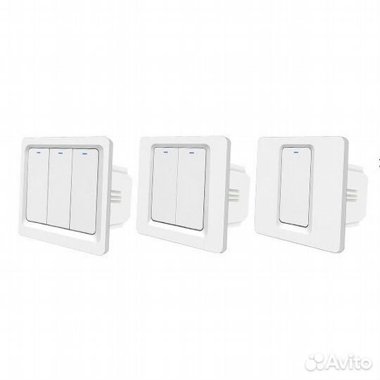 Умный Выключатель Tuya ZigBee Алисой три клавиши