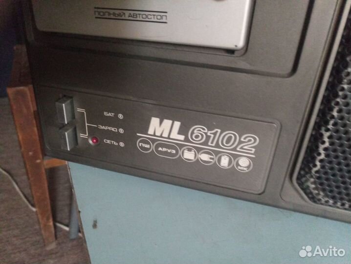 Магнитола, radiotehnika ML 6102