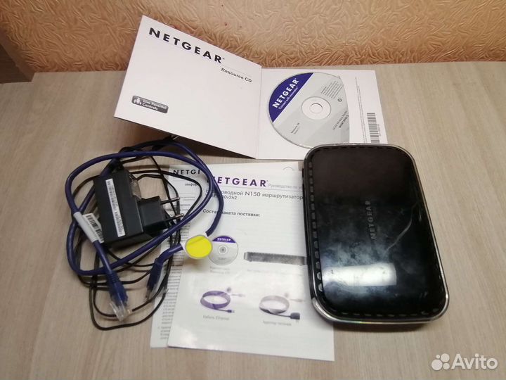 Роутер netgar N 150 Wireless Router WNR 1000 v2h2