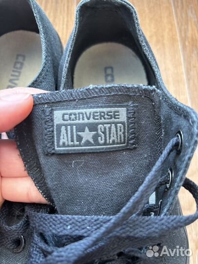 Кеды Converse 38 черные