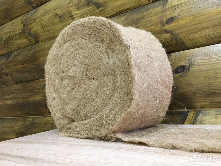 Межвенцовый утеплитель джут