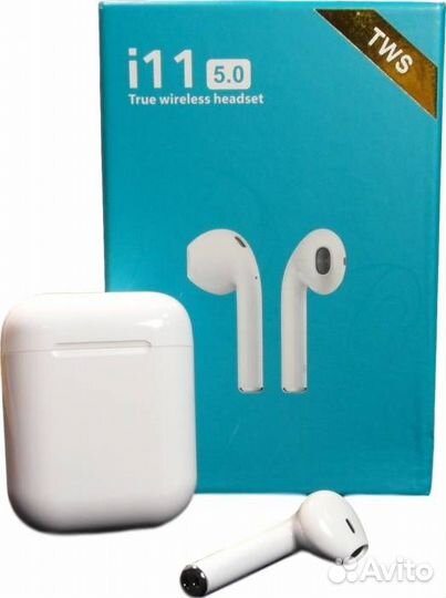 Bluetooth наушники TWS i11s (в комплекте: зарядный