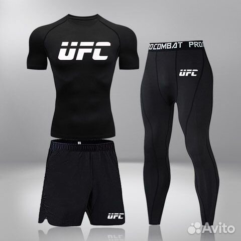 Рашгард мужской ufc комплект 3 в 1
