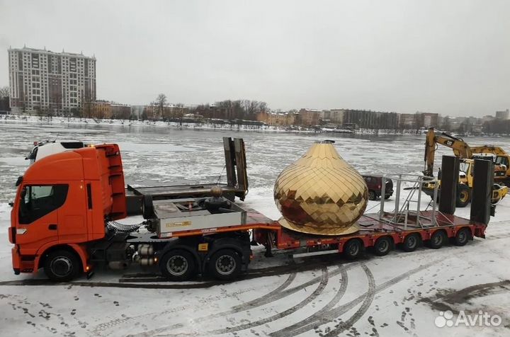 Перевозки негабаритных грузов Услуги Трала