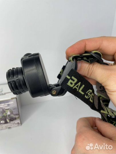 Налобный фонарь аккумуляторный