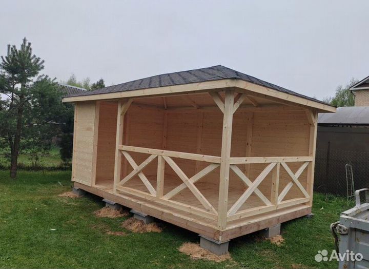 Готовые беседки