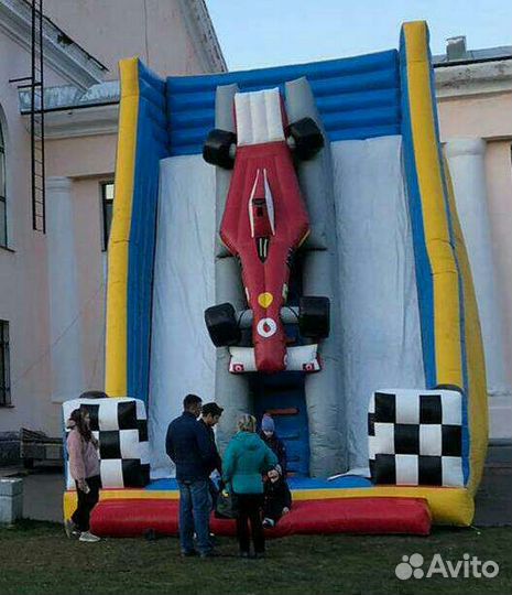 Батут Горка 'Формула-1'