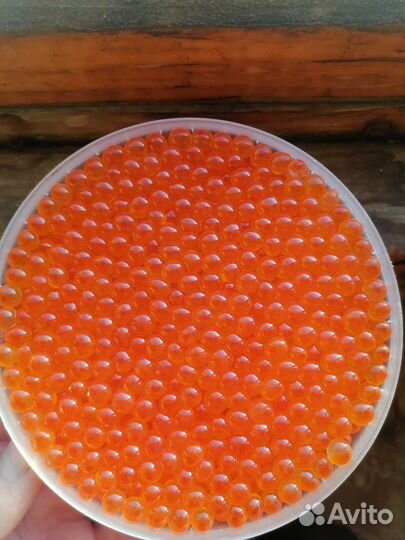 Красная икра кета
