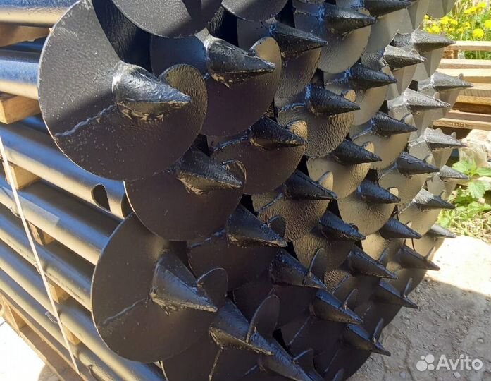 Винтовые сваи для забора